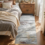2x6 Ft Washable Runner Rug, Non-Slip Low Pile Hallway Kitchen Area Rug - Image 3