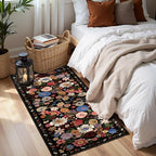 2x4 Entryway Runner Rugs Espresso, Non Slip Washable Rugs by WelcometoBabovid