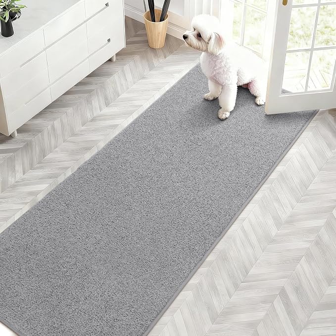 2x6 Feet Runner Rugs for Hallway, Low Pile Non Slip Memory Foam Rugs, Washable - Image 7