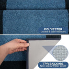 Machine Washable Kitchen Rug 24" x 70", Non Slip Kitchen Mat - Image 3