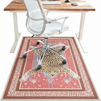 48"x72" Office Chair Mat for Hardwood Tile Floor, Under Desk Carpet Protector by BESBLEE