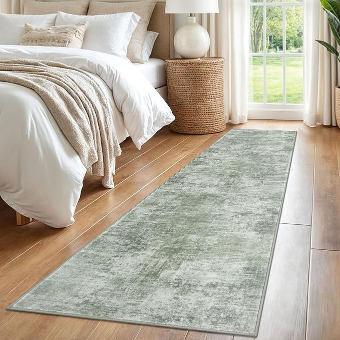 IOHOUZE Abstract Runner Rug 2x8 Ft Washable Runners - Image 6