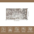 3x6 Non-Slip Washable Entryway Rug - Image 2