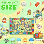 Educational ABC Area Rug 2.5x4 Feet Kids Rugs - Image 2