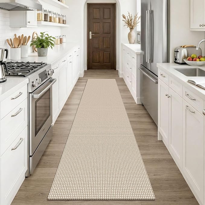 KOZYFLY Runners Rugs for Hallway 2x10, Washable Runner Rug, Woven Non Slip - Image 2