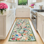 Runner Rug for Entryway: 2x6 Kitchen Rugs Non Slip Washable Ultra-Thin Soft by PLHXFRSoftAreaRugs