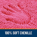 OLANLY Large Bathroom Rugs 44x32, Extra Soft Absorbent Chenille Bath Rugs - Image 3