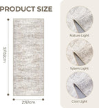 2x5 Rug Runner Washable for Entryway, Soft Bathroom Rugs - Image 2