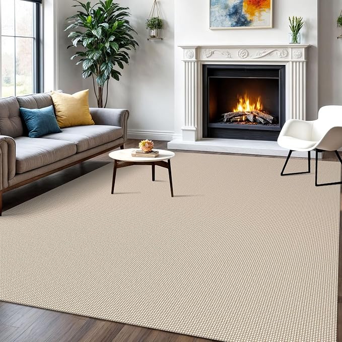 IOHOUZE Washable Area Rug 6x9 Non Slip Rubber Backed Rugs by iOhouze