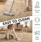 6x9 Ft Large Shag Beige Rugs for Living Room Bedroom, Ultra Soft Fluffy Furry - Image 7