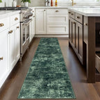 IOHOUZE Abstract Runner Rug 2x8 Ft Washable Runners - Image 3