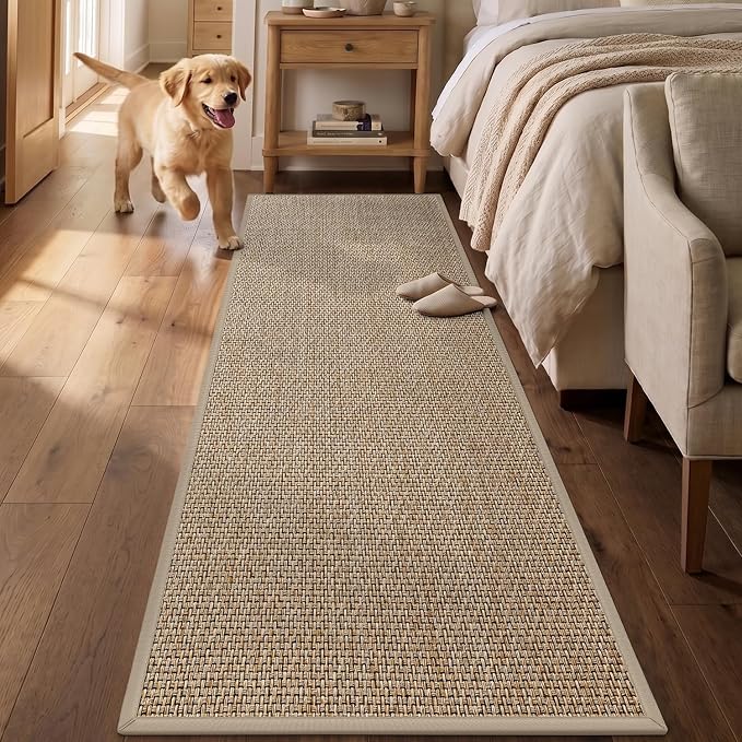 DEX Hallway Runner Rug 2'4''x8, Non Slip Rubber Backing Inside Entryway Carpet - Image 9