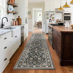 Washable Runners for Hallways Kitchen Rug: 2'x10' Runner Rugs Stain Resistant by palohom