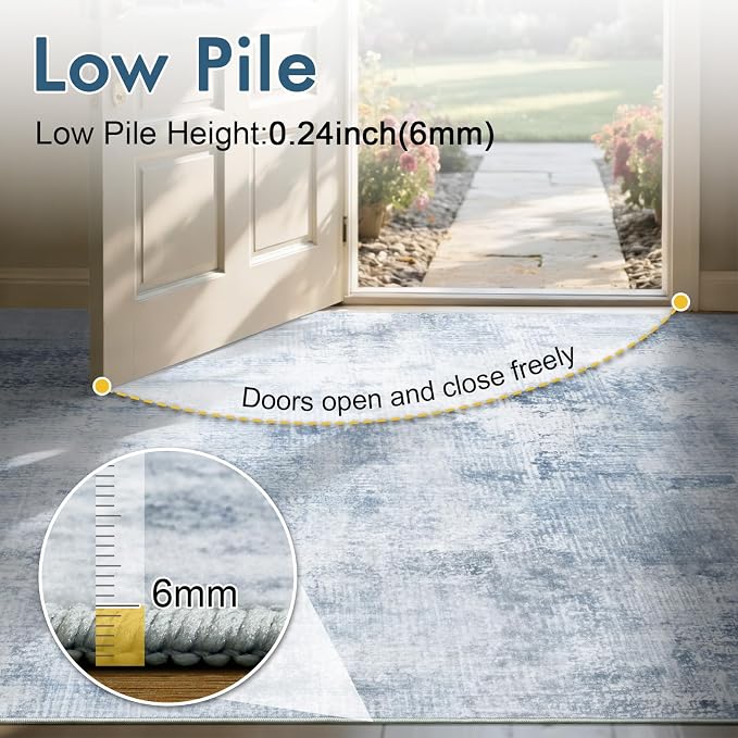 9x12 Ft Extra Large Washable Area Rugs - Image 7