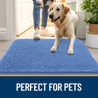 OLANLY Dog Door Mat for Muddy Paws 50x30, Absorbs Moisture and Dirt, Absorbent - Image 6