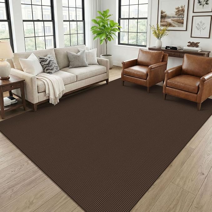 KOZYFLY 6x9 Dining Room Rugs, Washable Area Rug by KOZYFLY