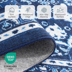 Lofus 9x12 Area Rugs for Living Room, Machine Washable Non-Slip Area Rug - Image 4
