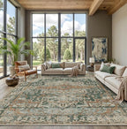 Rugxara 9x12 Area Rug for Living Room Bedroom, Extra Large Washable Rug by Rugxara