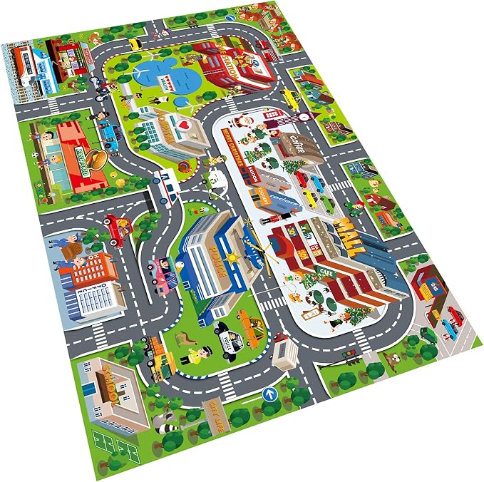 Oriate Kids Dream Mat Modern City Toy Activity Playmat, Parent-Child by OriateToys