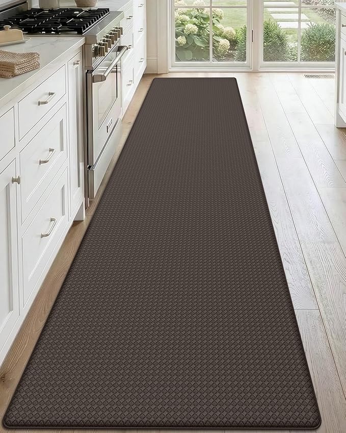 DEXI Kitchen Floor Mats Cushioned Anti Fatigue, Long Standing Runner Rug by DEXI