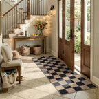 Lahome Colette Checkered Easy Jute Runner Rug, 2x6 Kitchen Runner Rug Non Slip - Image 2