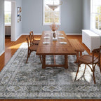 Rugcomf Living Room Rug 6x9 Rug Machine Washable Boho Soft Area Rug Non Slip - Image 6