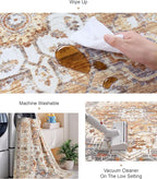 befbee 2x8 Runner Rug Washable Hallway Runner Rug Ultra-Thin Soft Kitchen Rug - Image 4