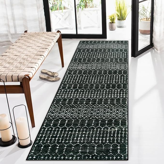 Lahome Moroccan Runner Rugs for Hallway 2x10, Long Kitchen Rugs Runner Washable - Image 7