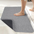 Bosap Bath Mat, Ultra Thin Bathroom Rugs, Rubber Bath Mats by BosapDirect