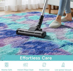 Deerhoo Shag Area Rug, 4 X 6 Tie-Dyed Plush Fuzzy Rugs - Image 6
