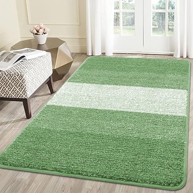 Kitinjoy Indoor Outdoor Door Mat, 59x36 Non-Slip Absorbent Dirt Trapper by Kitinjoy