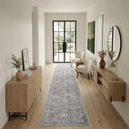 Rugxara 2x10 Runner Rug, Washable Kitchen Rugs, Non Slip Low Pile Area Rug - Image 3
