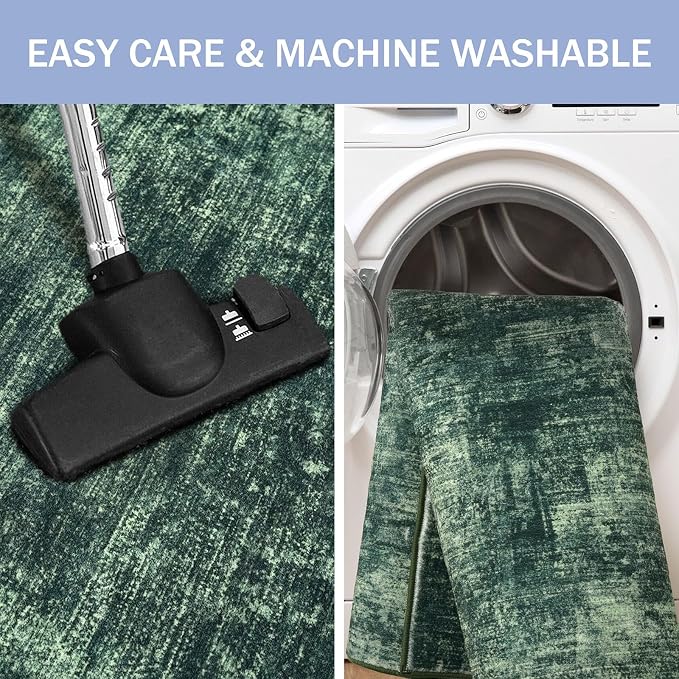 IOHOUZE Abstract Area Rug 4x6 Ft Washable Rugs - Image 4