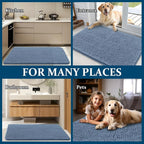 OLANLY Dog Door Mat for Muddy Paws 70x24, Absorbs Moisture and Dirt, Absorbent - Image 8