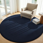 Sour Lemon 4ft Round Rugs for Bedroom, Circle Area Rugs for Living Room - Image 7