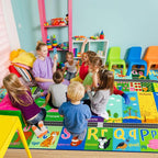 HOMORE Kids Educational Rug, 8x10 Kids Collection Area Rug - Image 4
