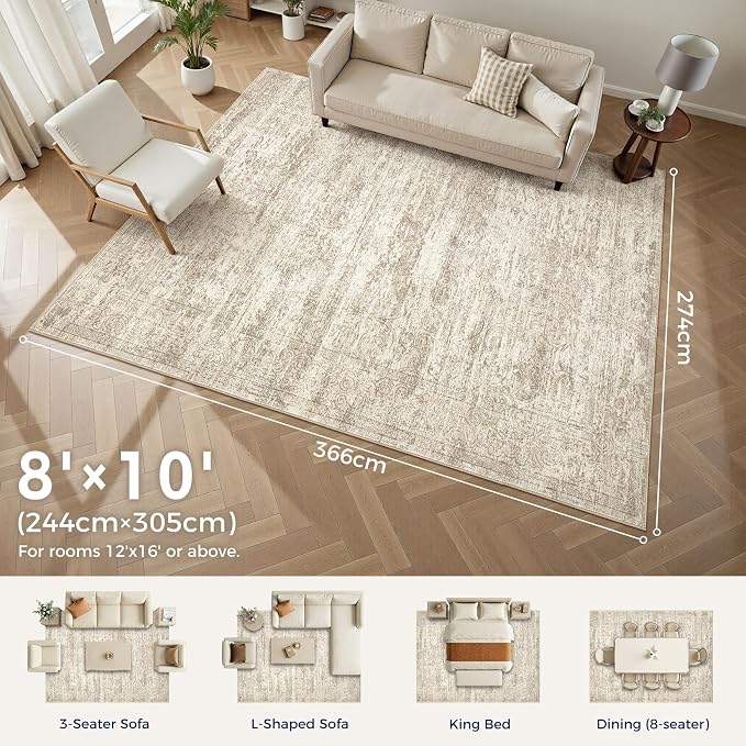 DMOYEST Area Rug Living Room Rugs - Image 2