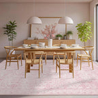 Rugxara 8x10 Area Rugs for Living Room Bedroom, Vintage Floral Retro Boho Non - Image 2