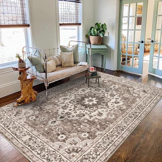 TOPRUUG Washable Oriental Area Rug - Image 4