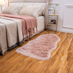 EasyJoy Ultra Soft Fluffy Shaggy Area Rug Faux Fur Rug Chair Cover Seat Pad - Image 3