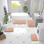 OLANLY Large Bathroom Rugs 50x30, Extra Soft Absorbent Chenille Bath Rugs - Image 2