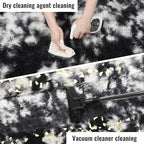 PAGISOFE Black White Grey Bedroom Rugs 4x6 Ft, Soft Fluffy Fuzzy Plush Indoor - Image 6