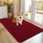 OLANLY Dog Door Mat for Muddy Paws 45x27, Absorbs Moisture and Dirt, Absorbent by OLANLY