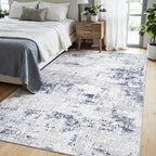 Area Rugs 5x7 Living Room: Large Modern Abstract Washable Rug Soft Anti-Skid - Image 3