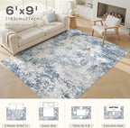DMOYEST 6x9 Area Rug - Image 7