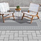 GENIMO Outdoor Rug Waterproof for Patio, 2.5'x8' Foldable Reversible Plastic - Image 4