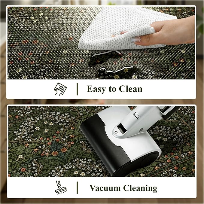 Collive Anti Fatigue Kitchen Rugs Sets of 2, Non Slip Waterproof Kitchen Mat - Image 5