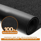 Mibao Front Door Mat Indoor Entrance, Dirt Trapper Welcome Mat - Image 7