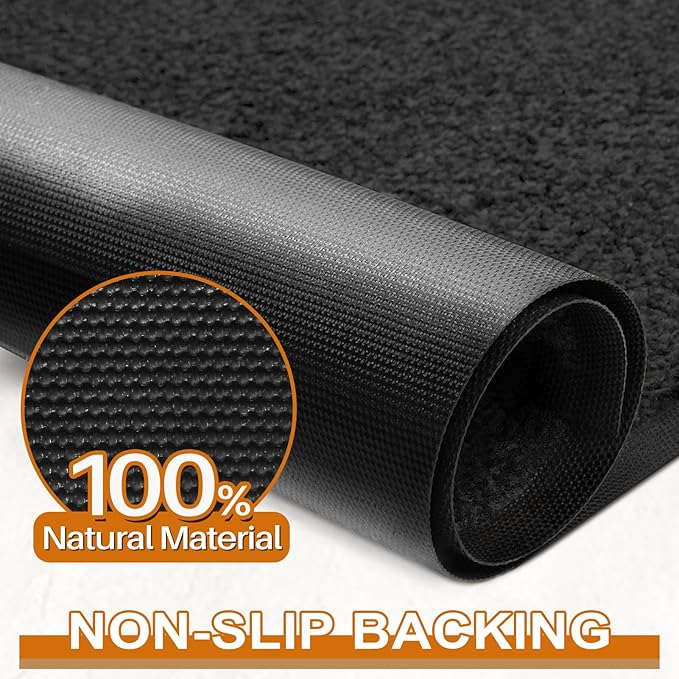 Mibao Super Absorbent Front Door Mat, Non-Slip Washable Indoor Doormats - Image 7