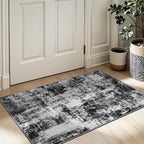 Rugflix 3x5 Entrance Rugs, Entry Rug Washable Non-Slip Stain-Resistant Low Pile by RugflixAreaRugs